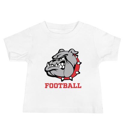 Performance | Baby T-Shirt | 6th Grade Bulldogs Team | Football Logo