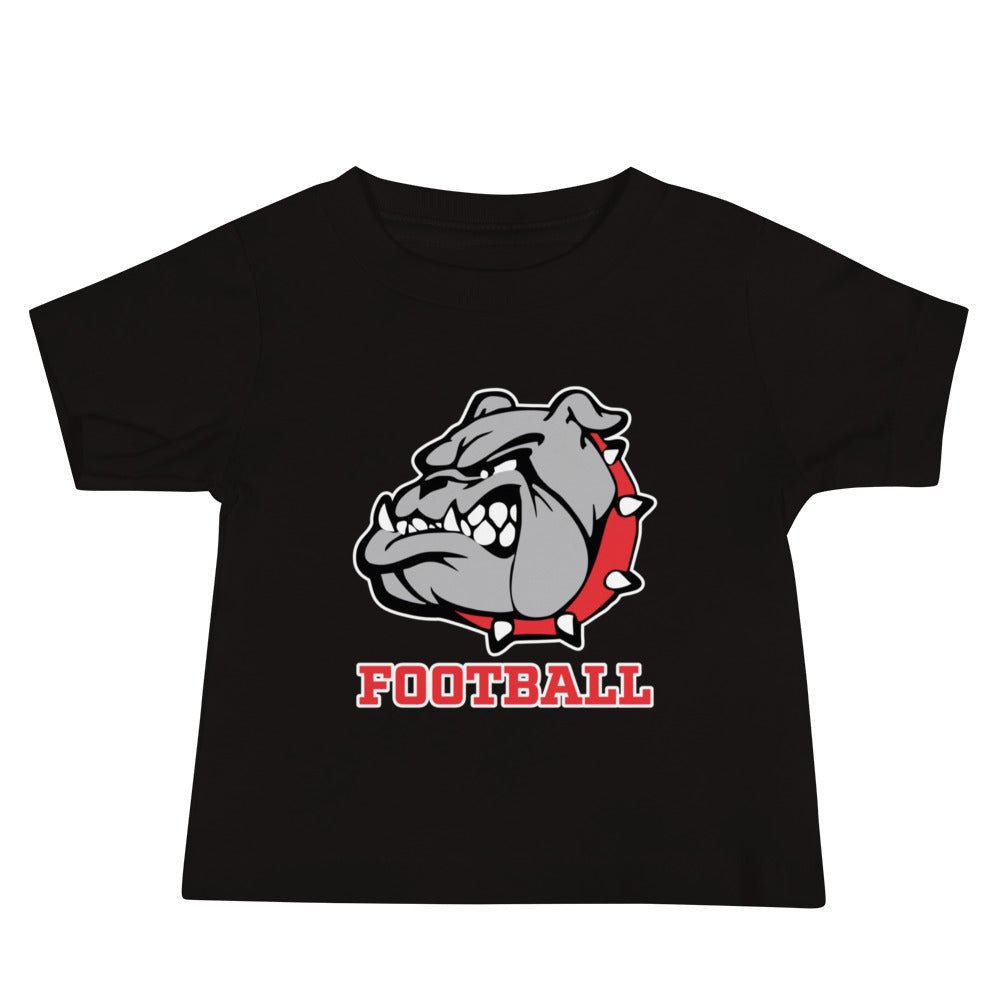 Performance | Baby T-Shirt | 6th Grade Bulldogs Team | Football Logo