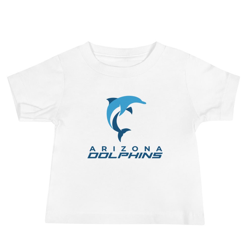 Performance | Baby T-Shirt | Arizona Dolphins Swim Team | Wave Athletic Logo