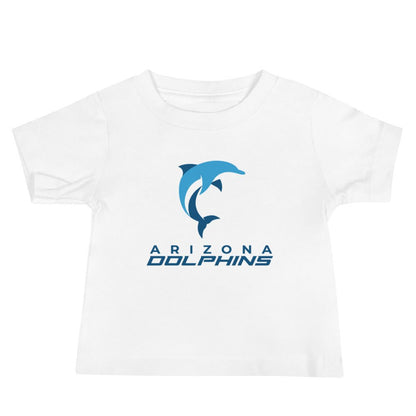 Performance | Baby T-Shirt | Arizona Dolphins Swim Team | Wave Athletic Logo
