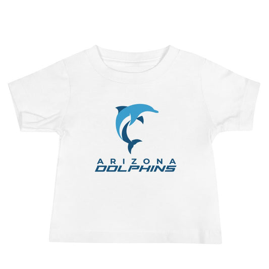 Performance | Baby T-Shirt | Arizona Dolphins Swim Team | Wave Athletic Logo