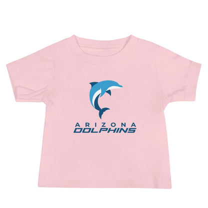 Performance | Baby T-Shirt | Arizona Dolphins Swim Team | Wave Athletic Logo