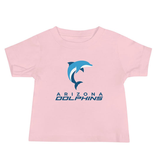 Performance | Baby T-Shirt | Arizona Dolphins Swim Team | Wave Athletic Logo