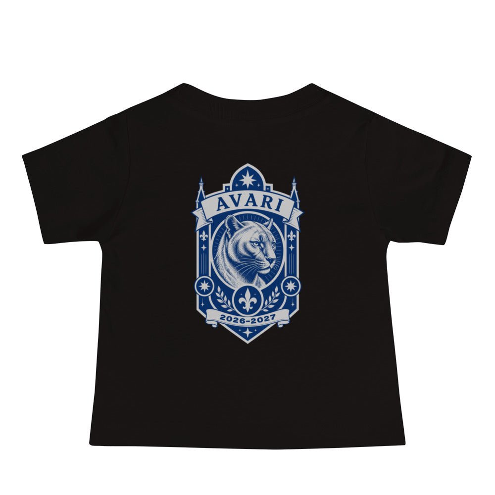 Performance | Baby T-Shirt | Arma Dei Academy Logic Houses | Avari Logo