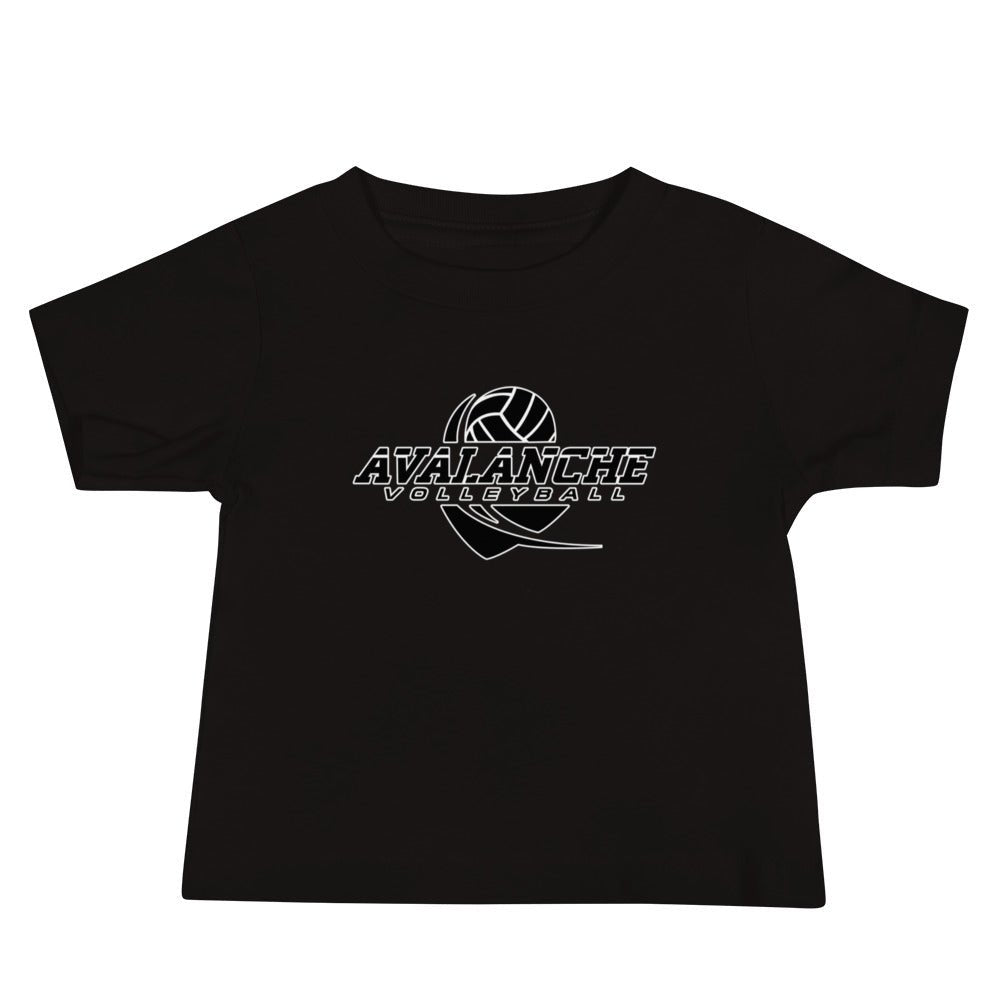 Performance | Baby T-Shirt | Avalanche Volleyball Club | Crest Logo