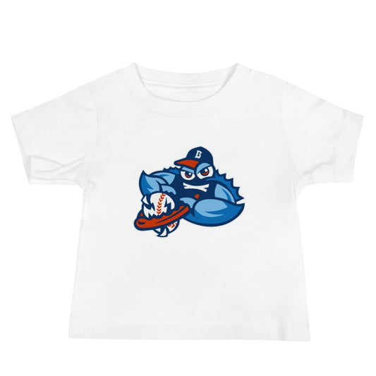 Performance | Baby T-Shirt | Bellport BlueClaws | Mascot Logo