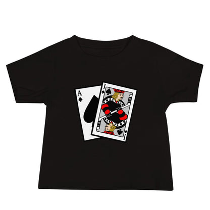 Performance | Baby T-Shirt | Blackjack’s Roller Hockey | Royal Spade Crest Logo