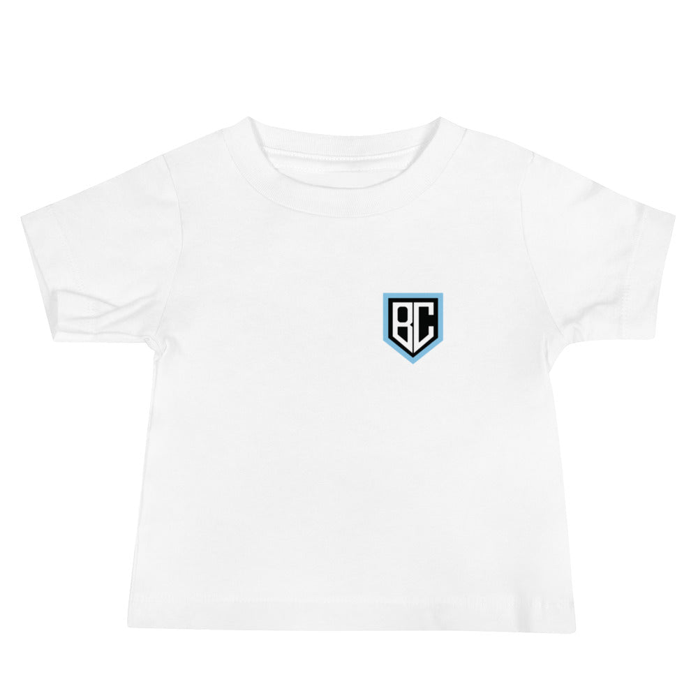 Performance | Baby T-Shirt | Blue Collar Softball 2034 | Emblem Logo