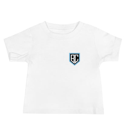 Performance | Baby T-Shirt | Blue Collar Softball 2034 | Emblem Logo