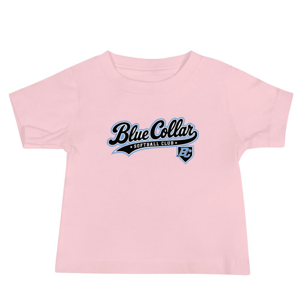 Performance | Baby T-Shirt | Blue Collar Softball 2034 | Foundry Logo