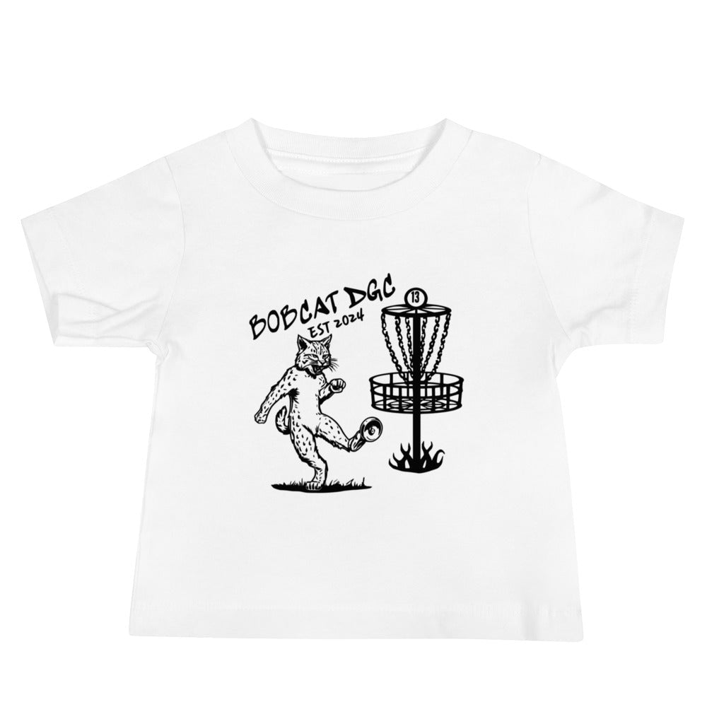 Performance | Baby T-Shirt | Bobcat DGC | Predator Disc Golf Logo