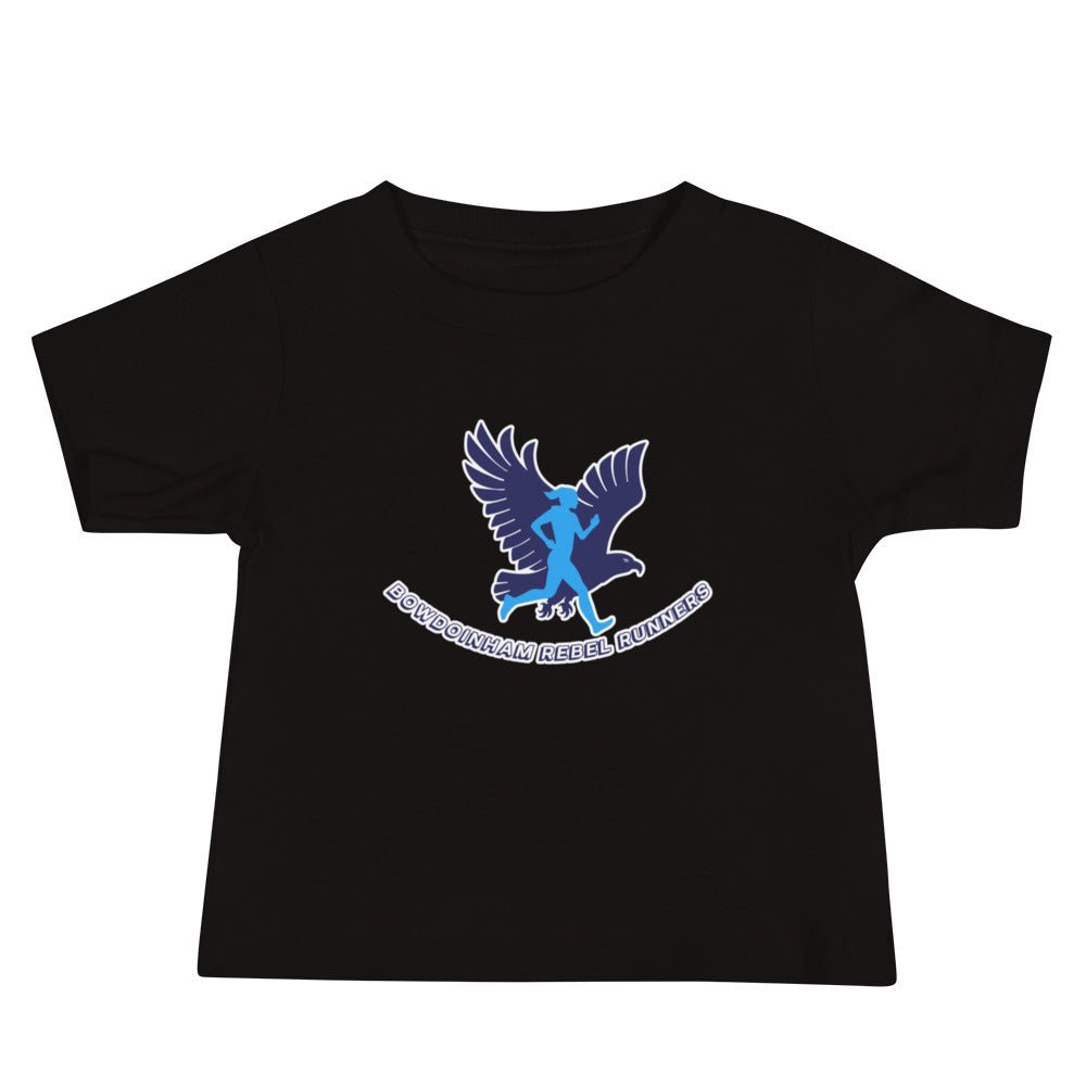 Performance | Baby T-Shirt | Bowdoinham Rebel Runners | Emblem Logo