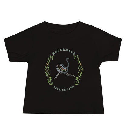 Performance | Baby T-Shirt | Briardale Ostrich Farm | Crest Logo