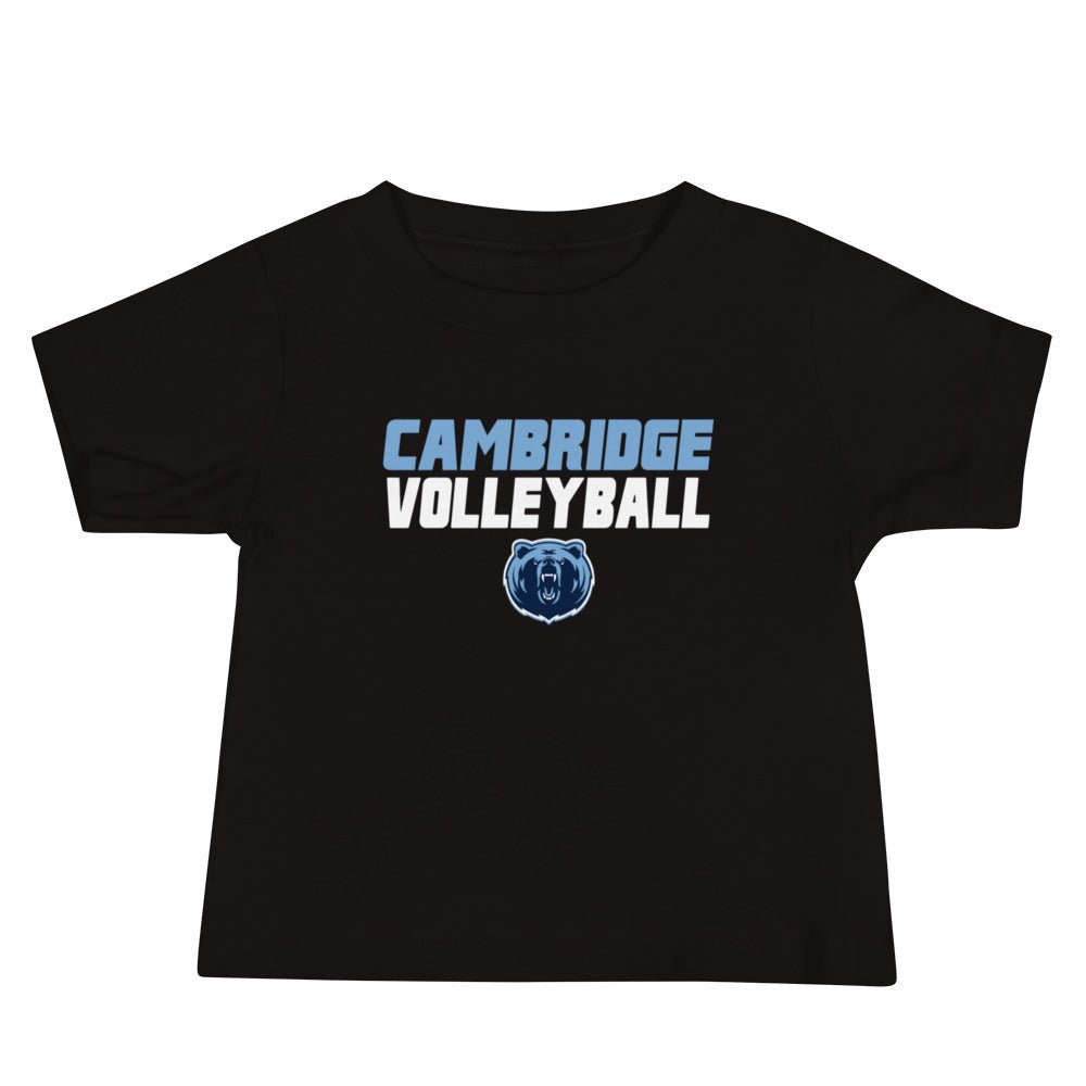 Performance | Baby T-Shirt | Cambridge Volleyball | Modern Logo