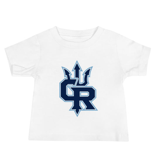 Performance | Baby T-Shirt | Cape Riptides Baseball | Emblem Logo