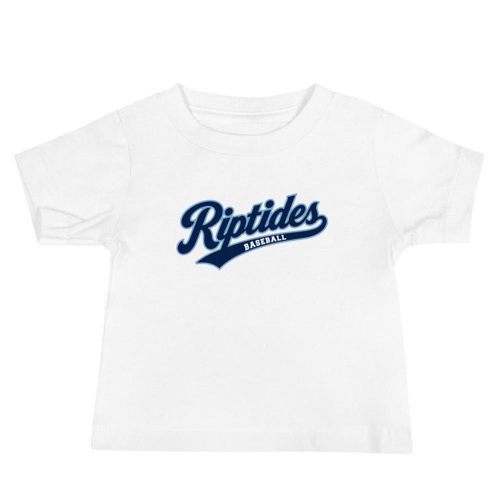 Performance | Baby T-Shirt | Cape Riptides Baseball | Modern Script Logo