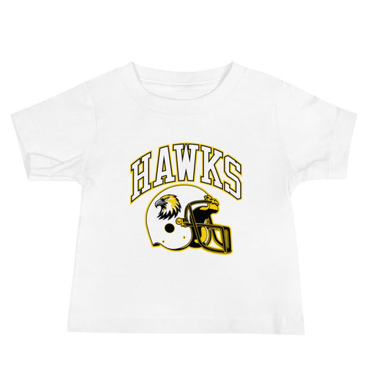 Performance | Baby T-Shirt | Cardinal Ohara Hawks | Football Helmet Logo