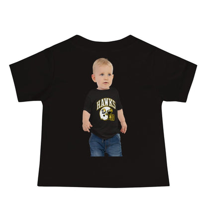 Performance | Baby T-Shirt | Cardinal Ohara Hawks | Football Helmet Logo
