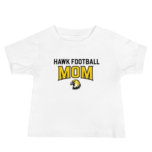 Performance | Baby T-Shirt | Cardinal Ohara Hawks | Football Mom Logo