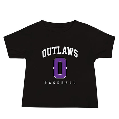 Performance | Baby T-Shirt | Carolina Outlaws Baseball | Atheltics Logo