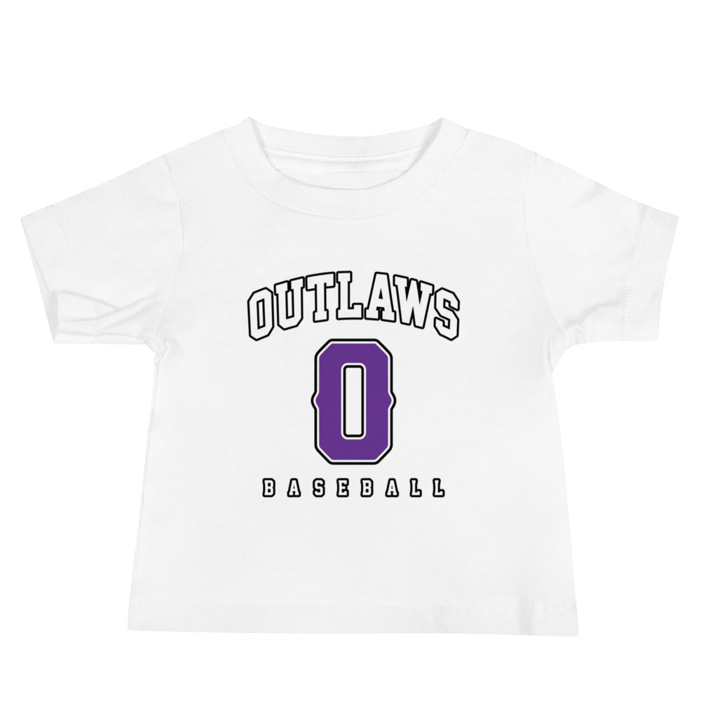 Performance | Baby T-Shirt | Carolina Outlaws Baseball | Atheltics Logo