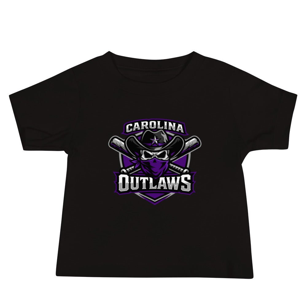 Performance | Baby T-Shirt | Carolina Outlaws Baseball | Shield Logo