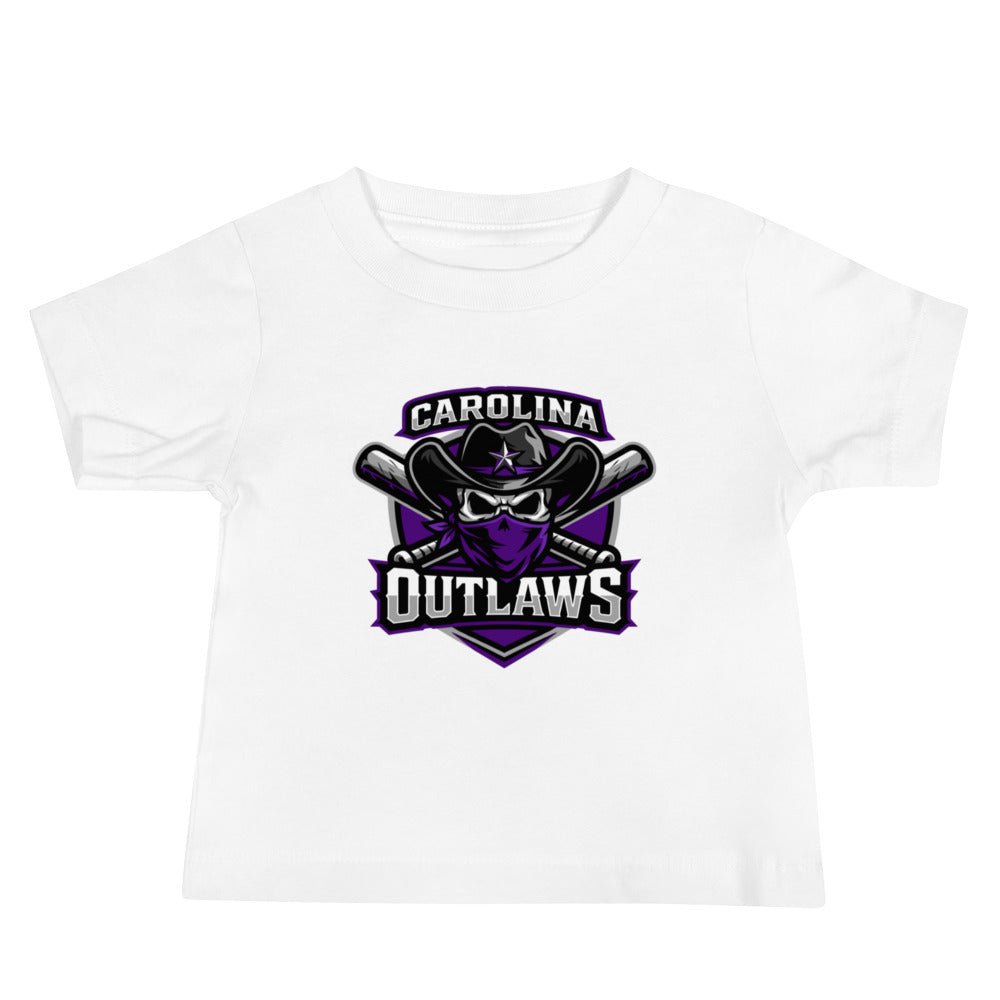 Performance | Baby T-Shirt | Carolina Outlaws Baseball | Shield Logo
