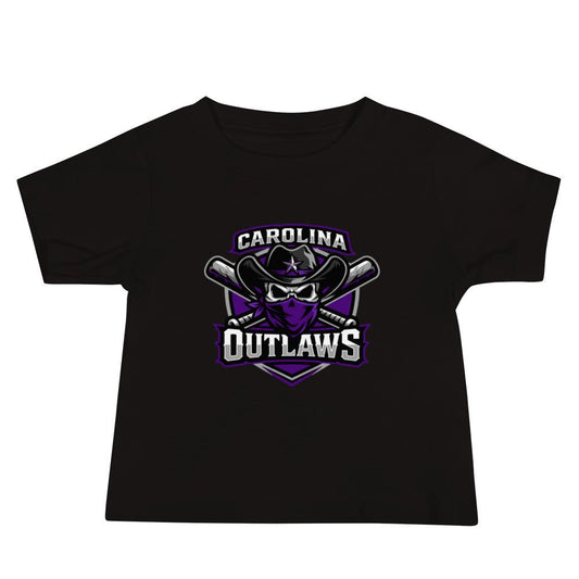 Performance | Baby T-Shirt | Carolina Outlaws Baseball | Shield Logo