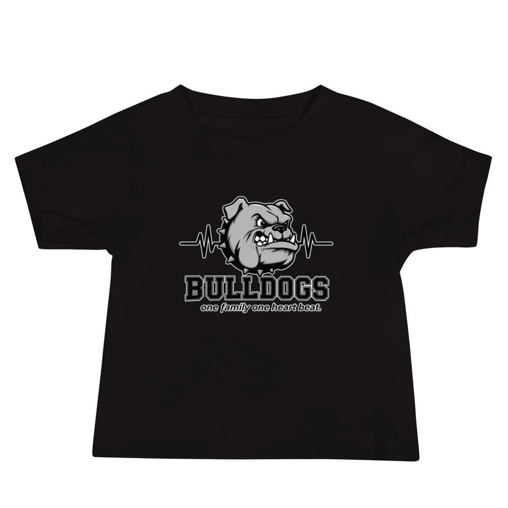 Performance | Baby T-Shirt | Celina Recreational Football Black | Bulldogs Crest Logo