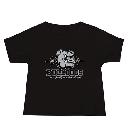 Performance | Baby T-Shirt | Celina Recreational Football Black | Bulldogs Crest Logo