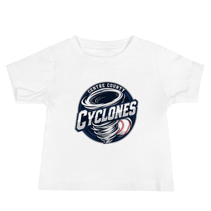 Performance | Baby T-Shirt | Centre County Cyclones | Badge Logo