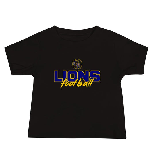 Performance | Baby T-Shirt | Chestnut Ridge Lions Football | Vanguard Logo