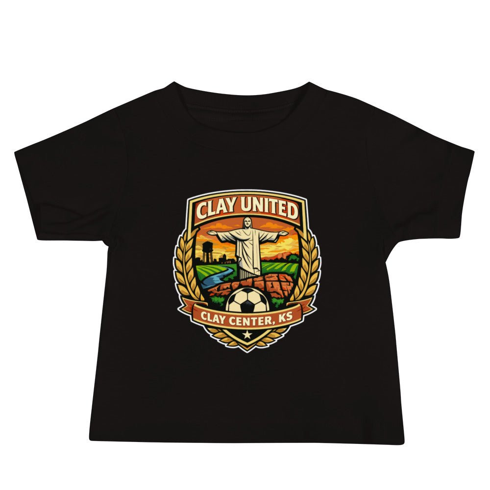Performance | Baby T-Shirt | Clay United | Crest Logo
