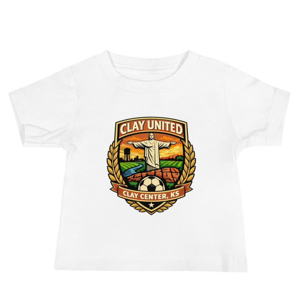 Performance | Baby T-Shirt | Clay United | Crest Logo