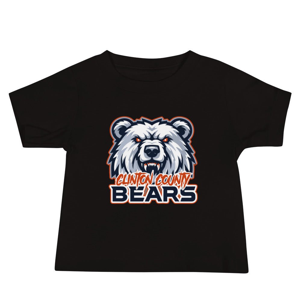 Performance | Baby T-Shirt | CLINTON COUNTY BEARS | Bears Mascot Logo