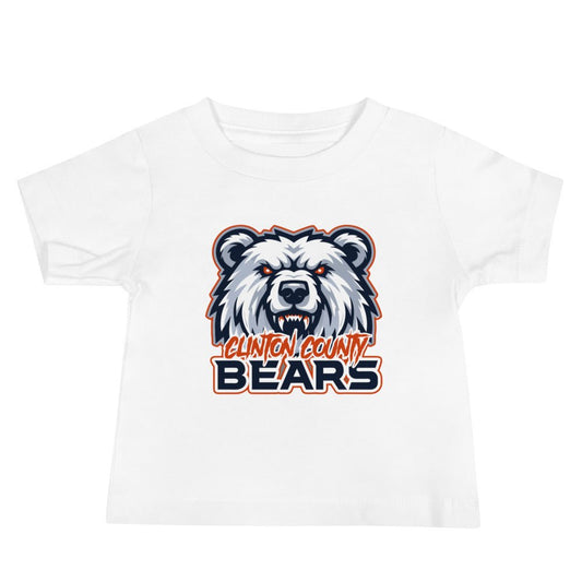 Performance | Baby T-Shirt | CLINTON COUNTY BEARS | Bears Mascot Logo