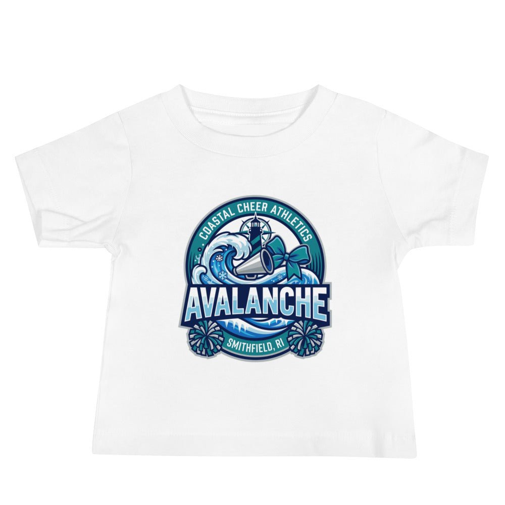 Performance | Baby T-Shirt | Coastal Cheer Athletics Avalanche