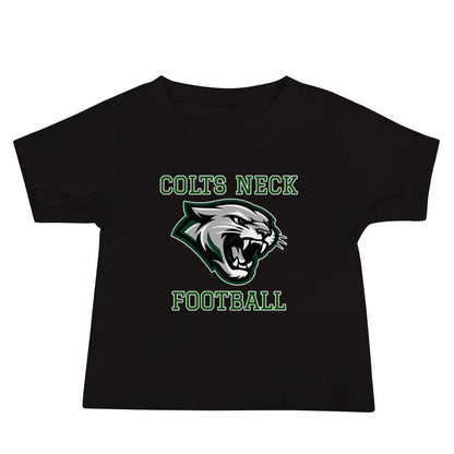 Performance | Baby T-Shirt | Colts Neck Cougars | Youth Tackle Football (AYF) | Green Predator Logo