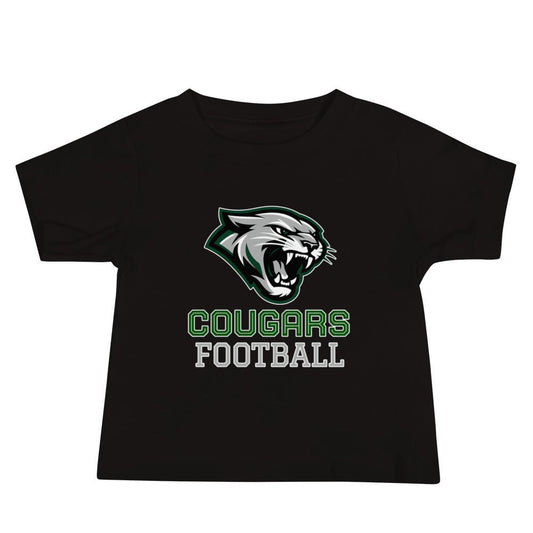 Performance | Baby T-Shirt | Colts Neck Cougars | Youth Tackle Football (AYF) | Strike Mascot Logo