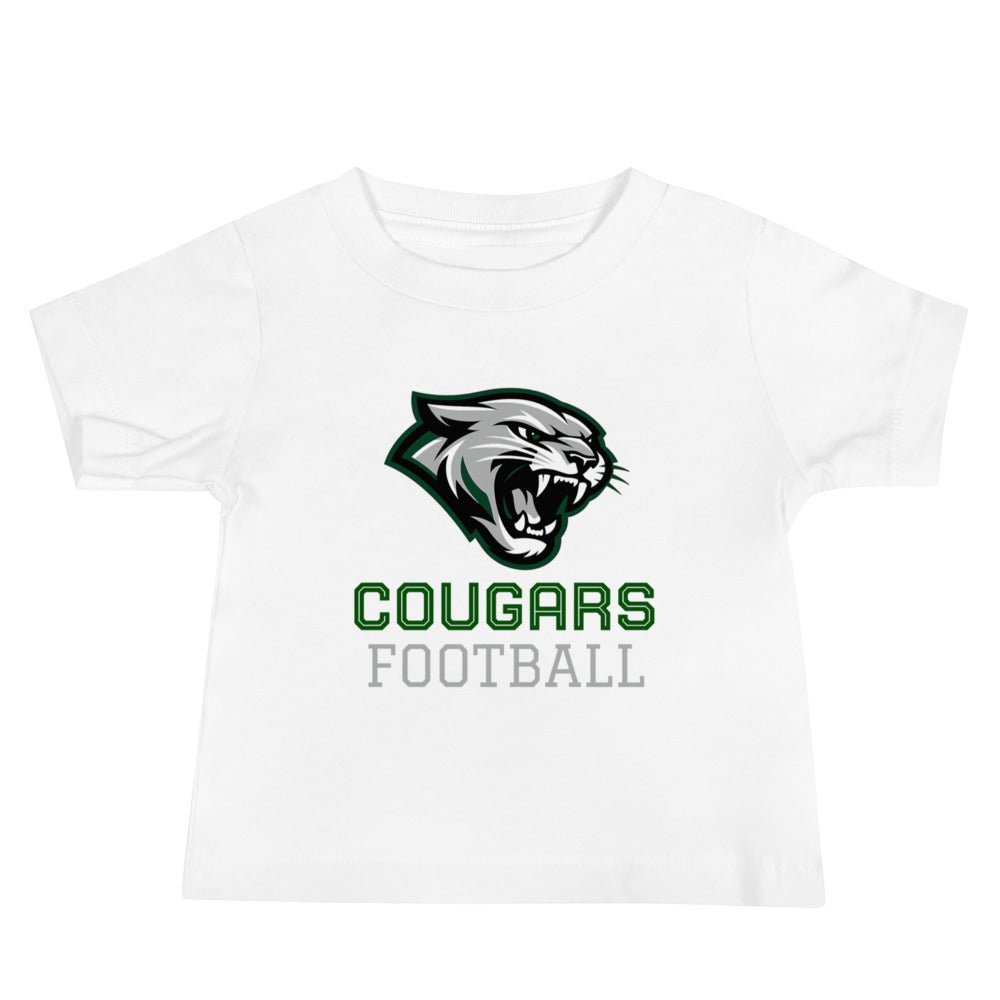 Performance | Baby T-Shirt | Colts Neck Cougars | Youth Tackle Football (AYF) | Strike Mascot Logo