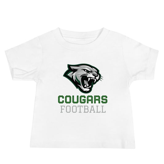 Performance | Baby T-Shirt | Colts Neck Cougars | Youth Tackle Football (AYF) | Strike Mascot Logo
