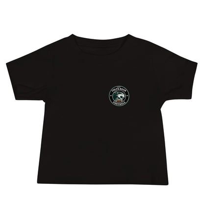 Performance | Baby T-Shirt | Colts Neck Cougars | Youth Tackle Football (AYF) | Varsity Badge Logo