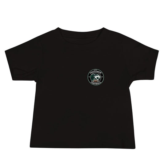 Performance | Baby T-Shirt | Colts Neck Cougars | Youth Tackle Football (AYF) | Varsity Badge Logo