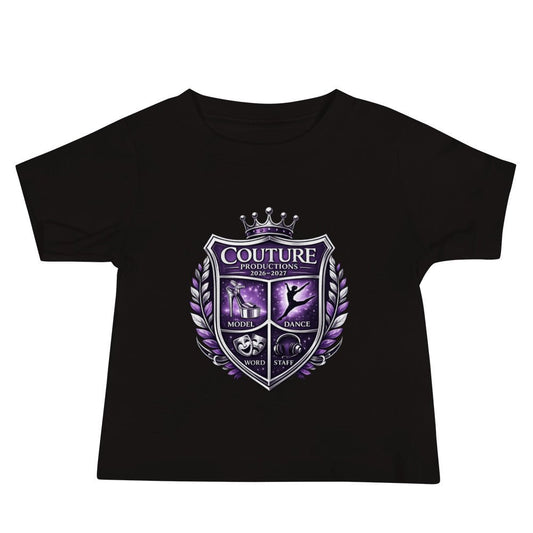 Performance | Baby T-Shirt | Couture Productions | Couture Shield Logo