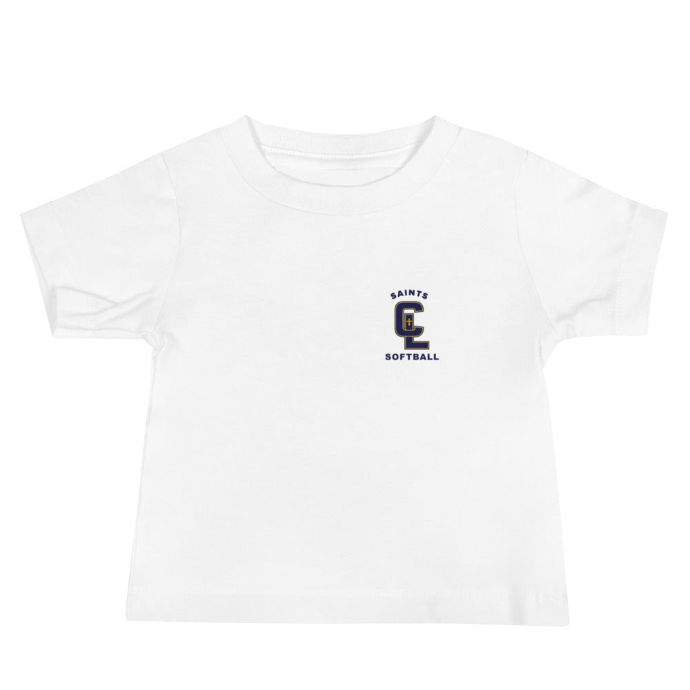 Performance | Baby T-Shirt | Crean Lutheran Softball | Navy CL Softball Logo