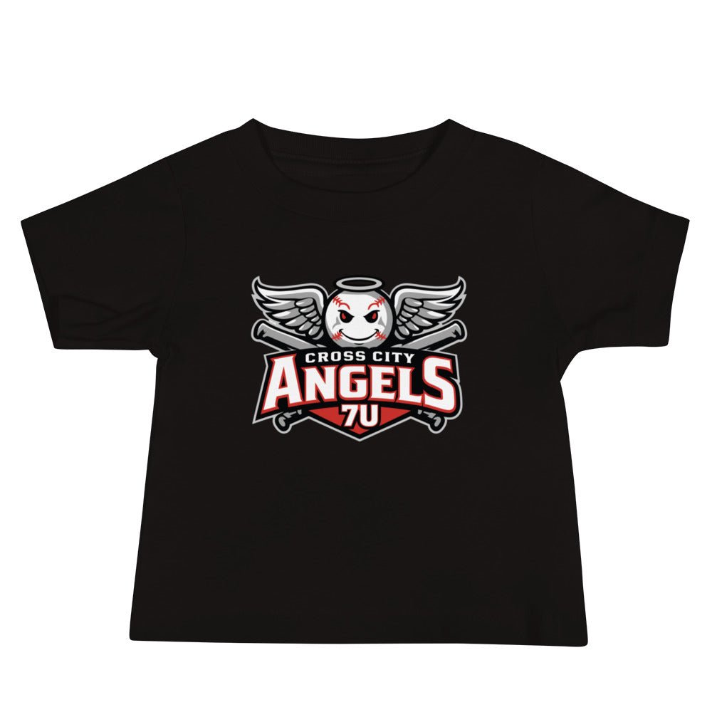 Performance | Baby T-Shirt | Cross City Angels | Winged Guardian Logo