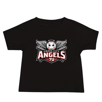 Performance | Baby T-Shirt | Cross City Angels | Winged Guardian Logo
