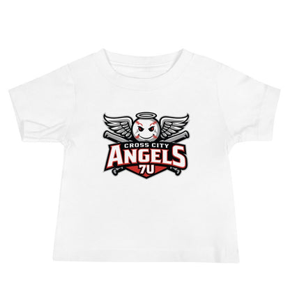 Performance | Baby T-Shirt | Cross City Angels | Winged Guardian Logo