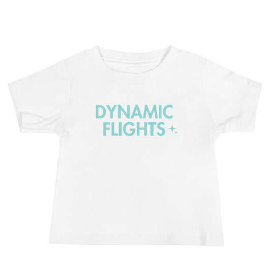 Performance | Baby T-Shirt | Dynamic Flights Gymnastics | Alt Logo 2