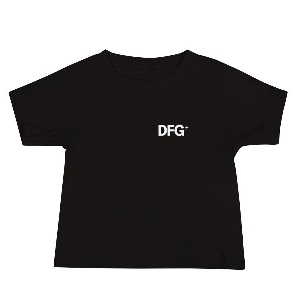 Performance | Baby T-Shirt | Dynamic Flights Gymnastics | DFG Logo